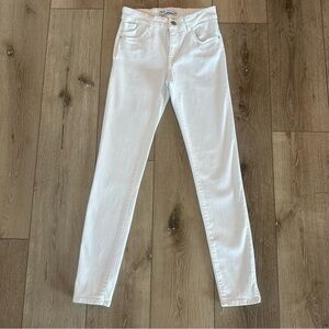 NWT Zara White Skinny Jeans White Denim Pants Fall Outfit Summer Pant 2 or 34
